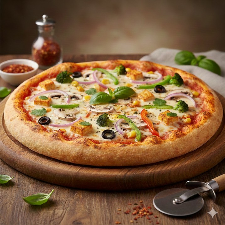 Paneer Corn Pizza